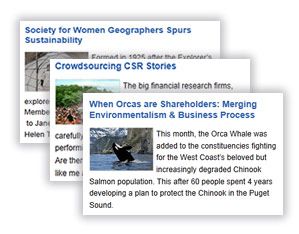 Corporate Sustainability Blog